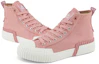 Shop Kappa Hoge Canvas Sneakers ''Zilver Roze Academy'' K0BY5VS03D-444