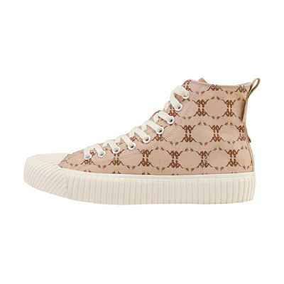 Kappa High-Top Canvas 'Vintage Florals Brown Leather'