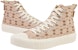Kappa High-Top Canvas 'Kulit Coklat Bunga Vintage' K0BY5VS09D-6526