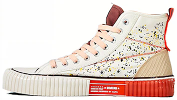 Kappa High-Top Canvas 'White Logo Tape' K0AW5VS65-133 Kappa High-Top Canvas 'White Logo Tape' K0AW5VS65-133