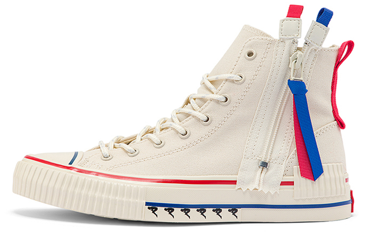 Kappa High-Top Canvas Sneaker 'Egret White' K0CW5VS30-024