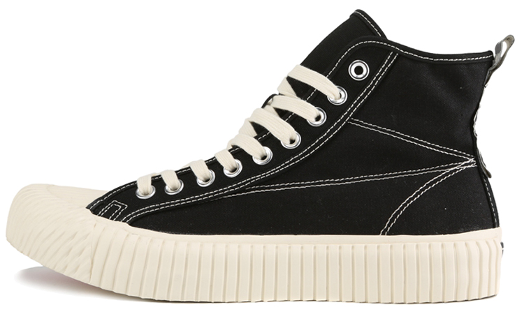 Kappa High-Top Canvas Sneaker 'Polar Night Black' KPCTFVS10-990