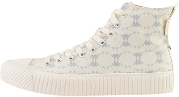 Kappa High-Top Canvas Sneakers 'Egret White' K0BY5VS09D-024 Kappa High-Top Canvas Sneakers 'Egret White' K0BY5VS09D-024