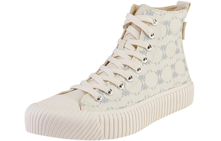 Order kappa 老花高筒休閒帆布鞋 男女同款 鷺羽白