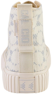 kappa 老花高筒休閒帆布鞋 男女同款 鷺羽白 Purchase kappa 老花高筒休閒帆布鞋 男女同款 鷺羽白