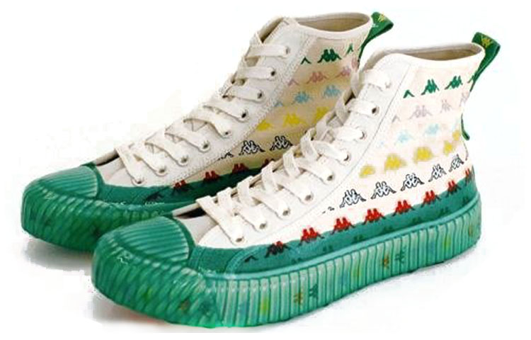 Kappa High-Top Casual Sneakers 'Forest Green' 圖 2