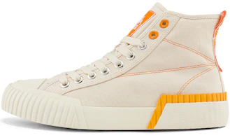 Kappa High-Top Deconstructed Canvas Sneaker 'Egret White' K0BY5VS03D-024 Kappa High-Top Deconstructed Canvas Sneaker 'Egret White' K0BY5VS03D-024