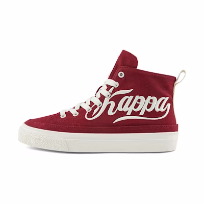 Kappa High-Top Embroidered 'Rizhao Red'
