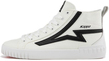Kappa High-Top Platform Sneakers 'Black and White' K0BW5CC30-012 Kappa High-Top Platform Sneakers 'Black and White' K0BW5CC30-012