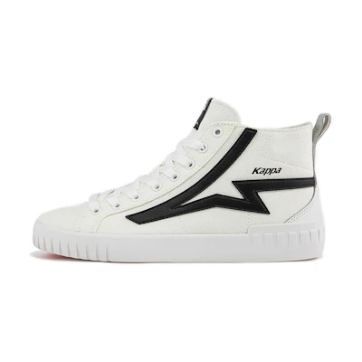 Kappa High-Top Platform Sneakers 'Black and White'
