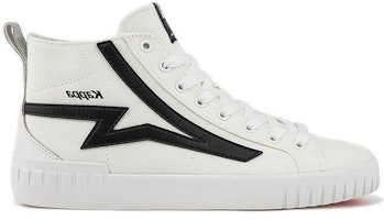 Kappa High-Top Platform Sneakers 'Hitam dan Putih' K0BW5CC30-012 Order Kappa High-Top Platform Sneakers 'Hitam dan Putih' K0BW5CC30-012