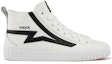 Order Kappa High-Top Platform Sneakers 'Hitam dan Putih' K0BW5CC30-012