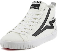 Kappa High-Top Platform Sneakers 'Hitam dan Putih' K0BW5CC30-012 Lookbook Kappa High-Top Platform Sneakers 'Hitam dan Putih' K0BW5CC30-012