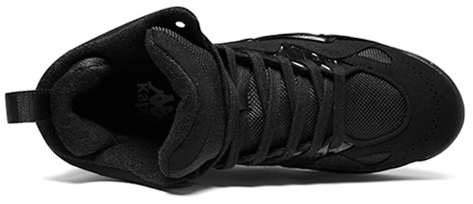 카파 레트로 하이탑 '블랙' (Kappa Retro High-top 'Black') K0955CC76-990 Lookbook 카파 레트로 하이탑 '블랙' (Kappa Retro High-top 'Black') K0955CC76-990