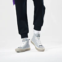 Sizing Kappa 串標 潮流復古 高幫 跑步鞋 男女同款 灰