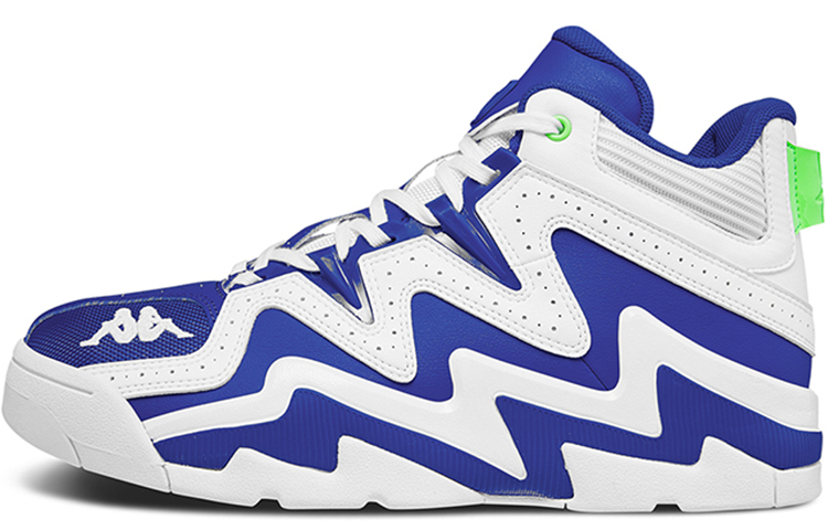 Kappa High-Top Retro Basketball 'Blue White' K0955CC72D-634