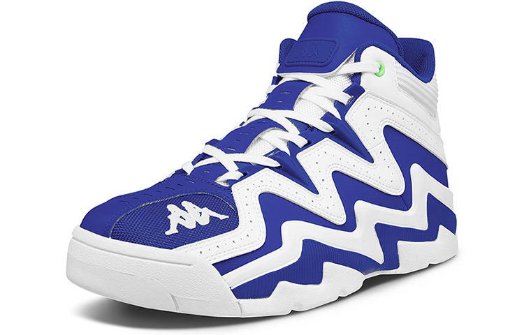 Order Kappa Retro Basketball Hautes ''Bleu Blanc'' K0955CC72D-634