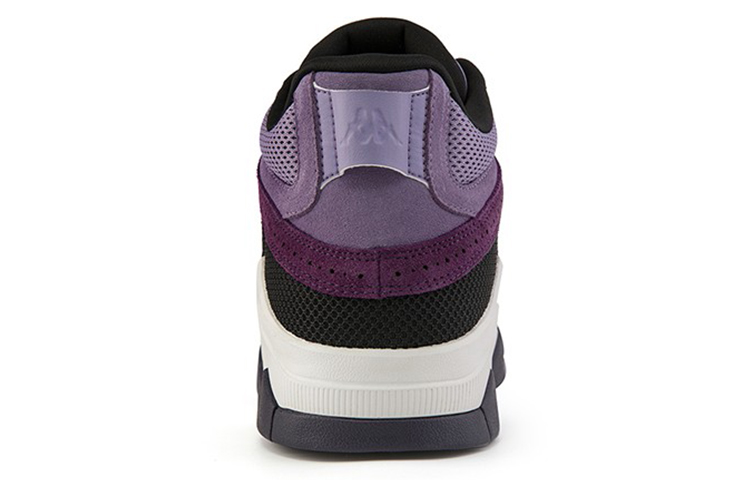 Shop Kappa 高帮 復古籃球鞋 男女同款 紫黑白