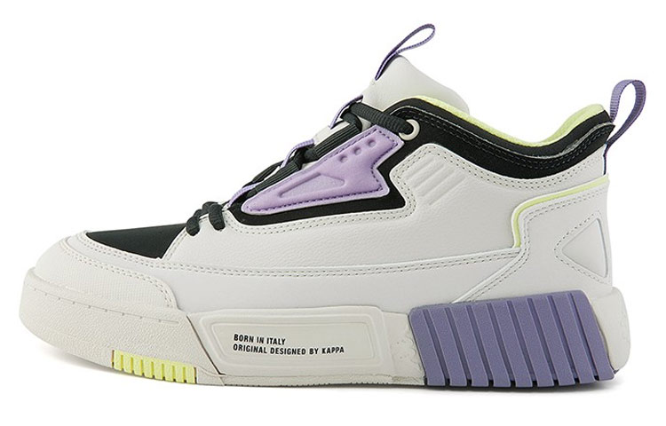 Kappa High-Top Retro Basketball 'Purple Grey Black' K0AZ5CC19-133