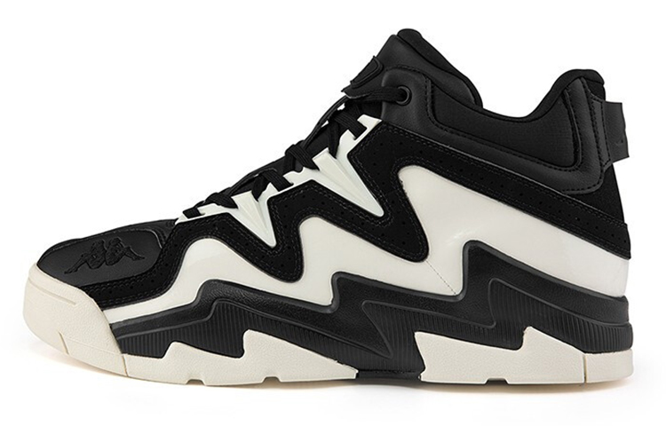 Buy Kappa Sepatu Basket Retro 'Spliced Hitam' Tinggi K0AZ5CC72D-990