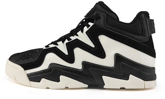 Kappa High-Top Retro Basketball 'Spliced Black' K0AZ5CC72D-990 Kappa High-Top Retro Basketball 'Spliced Black' K0AZ5CC72D-990