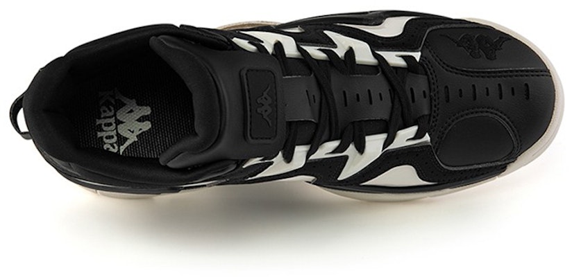 Kappa High-Top Retro Basketball 'Spliced Black' K0AZ5CC72D-990 Lookbook Kappa High-Top Retro Basketball 'Spliced Black' K0AZ5CC72D-990