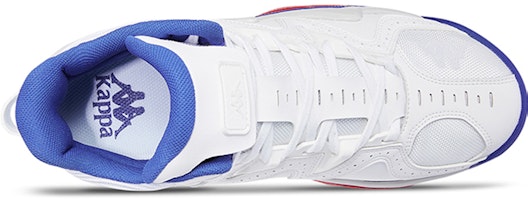 Kappa 经典高帮篮球鞋'白蓝' K0955CC72D-001 Shop Kappa 经典高帮篮球鞋'白蓝' K0955CC72D-001