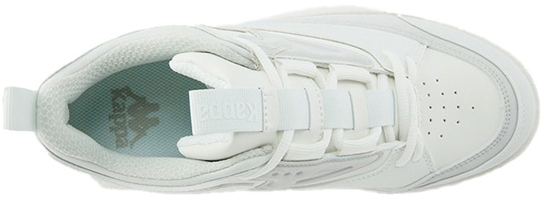 Kappa 串標 高筒 復古籃球鞋 男女同款 白灰 Lookbook Kappa 串標 高筒 復古籃球鞋 男女同款 白灰