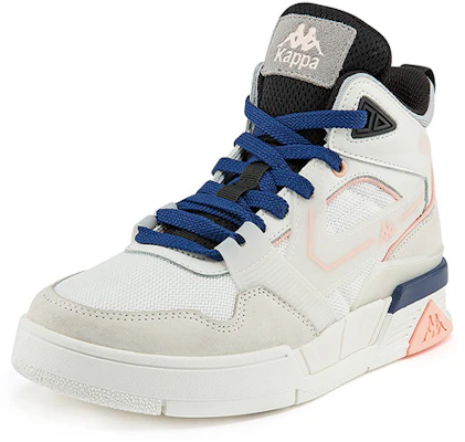 Kappa 耐磨 高筒 板鞋 男女皆宜 白藍 Order Kappa 耐磨 高筒 板鞋 男女皆宜 白藍