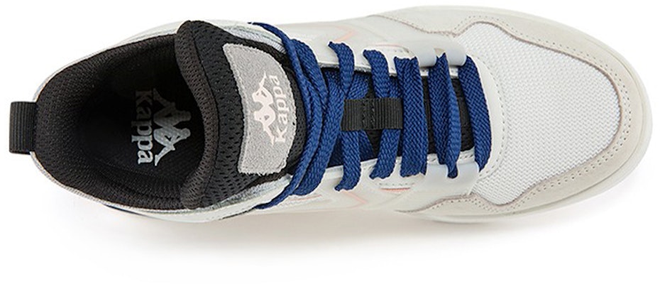 Kappa 耐磨 高筒 板鞋 男女皆宜 白藍 Lookbook Kappa 耐磨 高筒 板鞋 男女皆宜 白藍