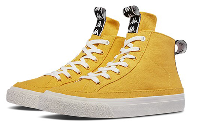 Kappa High-Top Skate Shoes 'Yellow' 圖 2