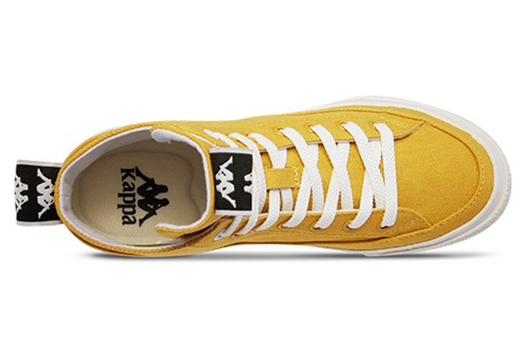 Kappa High-Top Skate Shoes 'Yellow' 圖 3