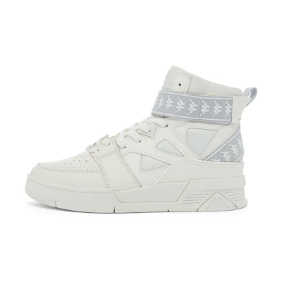 Kappa High-Top Skate Sneaker 'White Grey'