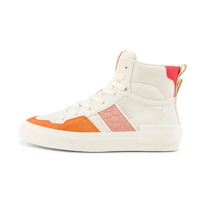 Kappa High-Top Skate Sneakers 'Brandy Sweet Potato'