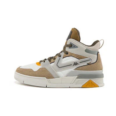 Kappa High-Top Skateboard Shoes 'Grey Brown'