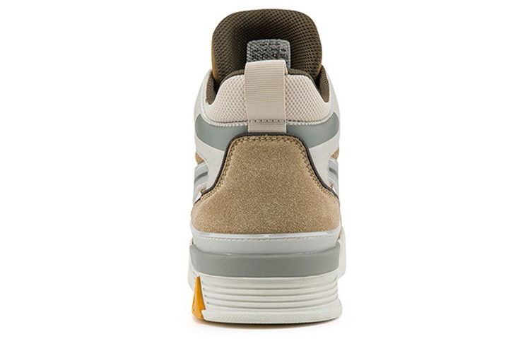 Kappa High-Top Skateboard Shoes 'Grey Brown' 圖 4