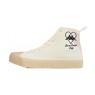 Kappa High-Top Sneaker 'Beige Black'