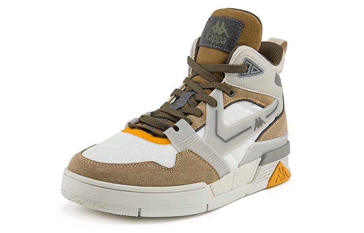 Kappa High-Top Sneaker 'Beige Brown' 圖 2