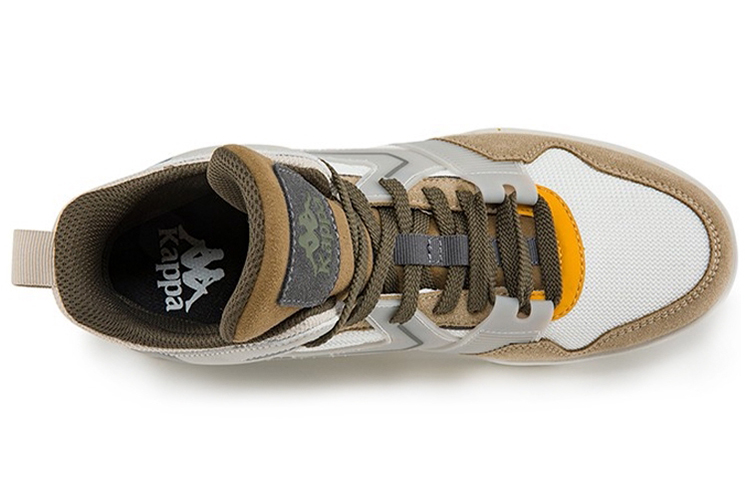Kappa High-Top Sneaker 'Beige Brown' 圖 3
