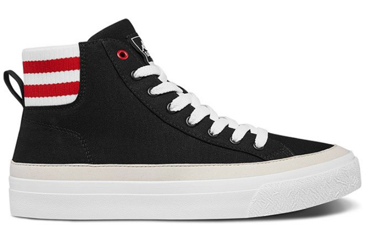 Kappa High-Top Sneaker 'Black' 圖 2