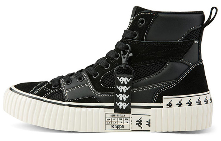 Kappa High-Top Sneaker 'Black'