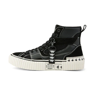 Kappa High-Top Sneaker 'Black'
