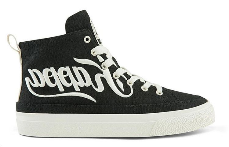 Kappa High-Top Sneaker 'Black' 圖 2