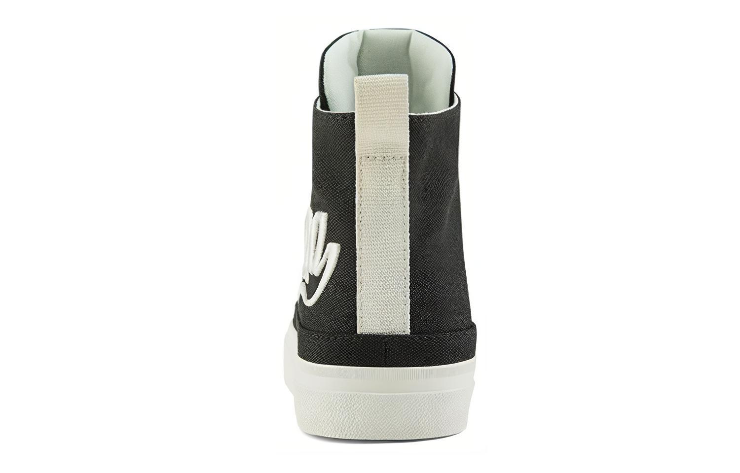 Kappa High-Top Sneaker 'Black' 圖 5