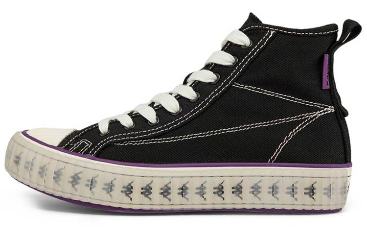 Kappa High-Top Sneaker 'Black'