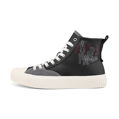 Kappa High-Top Sneaker 'Black'