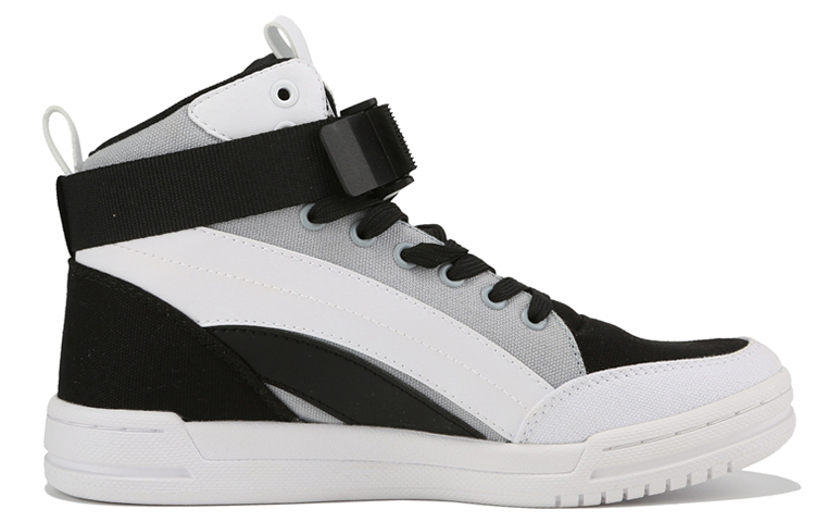 Kappa High-Top Sneaker 'Black and White' 圖 2