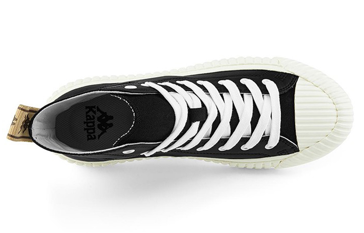 Kappa High-Top Sneaker 'Black Leather' 圖 4