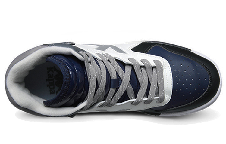 Kappa High-Top Sneaker 'Blue White' 圖 3