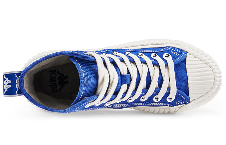 Kappa High-Top Sneaker 'Blue White' 圖 3